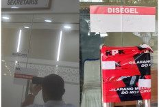 KPK Diam-Diam Segel Sejumlah Ruangan di Salah Satu Kantor Dinas Muara Enim, Kasusnya?