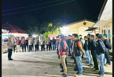 Antisipasi 3C hingga Balap Liar, Kapolres OKI Pimpin Apel SOC di Lempuing