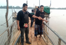 Mencekam! Pemuda Bandung ini Diterkam Buaya Saat Tengah Malam Perbaiki Jukung