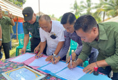 PT Tanjungenim Lestari Pulp and Paper Bangun Sumur Bor untuk Masyarakat Desa di Muara Enim