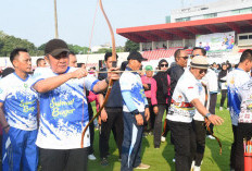 Gubernur Herman Deru Harapkan Para Atlet Sumsel Sukses Dulang Prestasi di Ajang Pornas Korpri dan Fornas 2025