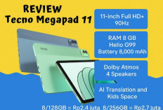 Tecno MegaPad 11 Meluncur di Indonesia, Tablet Besar Fitur Lengkap Harga Bersahabat