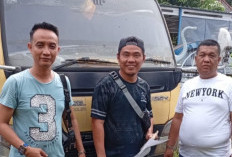 Mobil Truk yang Tabrak Lari Pemotor Hingga Meninggal di Jalintim Ogan Ilir Kini Diamankan Sat Lantas