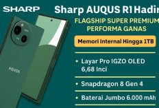 Sharp AQUOS R10 Hadir, Flagship Super Premium dengan Kapasitas Memori 1TB dan Performa Ganas