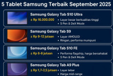 Inilah 5 Tablet Samsung Terbaik September 2025, Pilihan Tepat untuk Kerja dan Hiburan