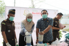 458 Butir Ekstasi dan 92,072 Gram Sabu yang Telah Berkekuatan Hukum Tetap, Dimusnahkan Kejari Ogan Ilir