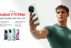 Nubia V70 Max Mengusung Layar Berteknologi IPS LCD Bikin Pengalaman Visual Lebih Impresif 