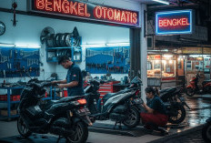 Bengkel Motor Matic Buka Malam Jadi Andalan, Solusi Servis Dadakan Jelang Akhir Pekan