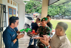 HPN ke-80 Kodim 0402/OKI Kunjungi PWI OKI Beri Kejutan