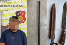 Dalam Waktu 2 Jam Saja, Pembunuh Pria di Depan PT Arwana Ceramics, Berhasil Ditangkap Sat Reskrim Polres OI