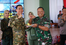 Bupati OKI dan Forkopimda Hadiri Acara Syukuran HUT TNI ke-80