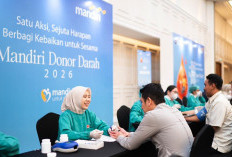 Berbagi Kebaikan untuk Sesama, Bank Mandiri Gelar Donor Darah Massal bagi 2.800 Pendonor
