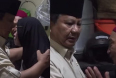 Presiden Prabowo Melayat ke Rumah  Pengemudi Ojek Online yang Tewas Dilindas Barracuda Brimob