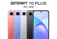 Infinix Smart 10 Plus Mengusung Layar Premium Panel IPS LCD dengan Sertifikasi IP64