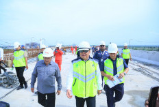 Wagub Cik Ujang Optimistis Jembatan Musi V Fungsional Saat Mudik Lebaran 2026