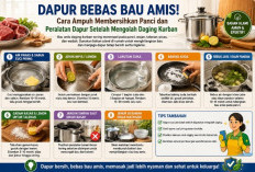 Bebas Bau Amis! Ini Cara Ampuh Membersihkan Panci dan Peralatan Dapur Setelah Mengolah Daging Kurban