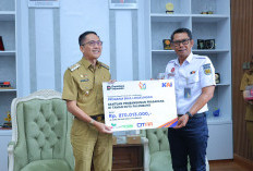 Wali Kota Ratu Dewa Terima Bantuan CSR PT KAI Rp270 Juta untuk Percantik Taman Kota Palembang