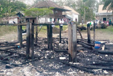 Rumah Warga di Desa Kayu Labu OKI Hangus Terbakar, Diduga Korsleting Listrik