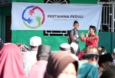 Wujudkan Mimpi, Relawan Pertamina Peduli Sumbang Paket Sekolah Baru Untuk 110 Siswa