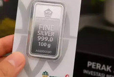 Harga Perak Antam Naik Rp400 per Gram, Perak Dunia Ikut Menguat