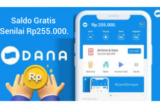 Tersedia Saldo Gratis Sebesar Rp255.000. Klaim Sekarang Lewat Fitur DANA Kaget 