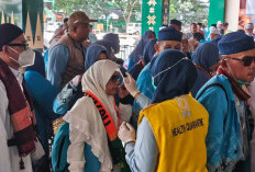 1.770 Jemaah Haji Debarkasi Palembang Sudah Dipulangkan ke Tanah Air