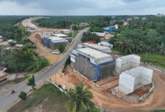 Kerjakan Overpass Tol Palembang-Betung Seksi 3, Jalan Nasional di KM 69-71 Sumsel Terapkan Buka-Tutup