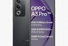 Dukungan Jaringan 5G Bikin Internet Makin Ngebut, Oppo A3 Pro Andal untuk Streaming dan Gaming