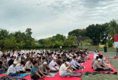 Polres OKI Hadirkan Kebersamaan dalam Solat Ied dan Open Office Penuh Kehangatan