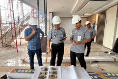 Renovasi Gedung Kanwil Kemenkum Babel Dipantau Johan Manurung, Kualitas dan Target Waktu Jadi Perhatian