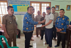 Korban Angin Puting Beliung di Desa Pulau Negara Ogan Ilir, Akhirnya Terima Bantuan, Polisi Lakukan Pengamanan