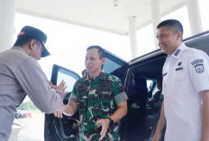 Bupati Panca Wijaya Akbar Sambut Kunjungan Kerja Pangdam II/Sriwijaya di Ogan Ilir