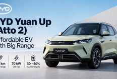 Atto 2 Makin Menggoda, BYD Yuan Up Terbaru Tembus 501 Km, Harga Mulai Rp170 Jutaan di China