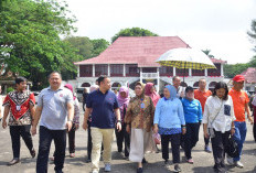 Jelang Perhelatan Akbar 'Swarna Songket Nusantara', Setwapres RI Kunjungi Langsung Kawasan BKB Palembang