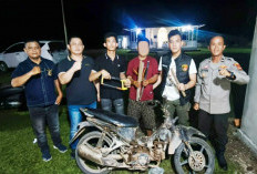 Gerak Cepat Polsek Muara Kuang Tangkap Pelaku Pencurian Kabel di Rambang Kuang Ogan Ilir