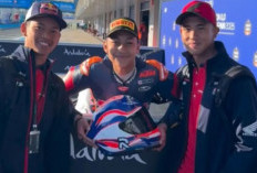 Start Posisi 7, Kiandra Ramadhipa Juara Moto3 Junior Portugal 2026