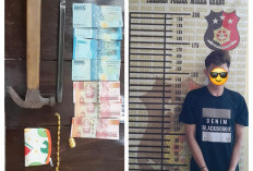 Kepergok Mencuri di Rumah Warga, Pemuda Berambut Pirang di Muara Kuang Ogan Ilir Nyaris di Amuk Massa