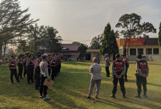 Tak Disiplin Saat Gelar Apel Fungsi, Personel Sat Samapta Polres Ogan Ilir Auto Ditindak