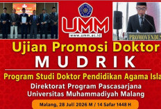 KH Mudrik, Pengasuh Ponpes Al-Ittifaqiah Raih Doktor di UMM, Suara Merdu Nagham Al-Qur'an Tuai Pujian Penguji