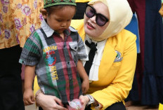 Hadiri Peringatan HUT Golkar ke-62 di Banyuasin, Ini Pesan Ketua Netta Indian