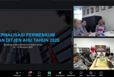 Transformasi Layanan AHU: Kanwil Kemenkum Babel Ikuti Sosialisasi Regulasi Terbaru Ditjen AHU