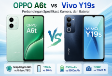 OPPO A6t vs Vivo Y19s Pro, Mana yang Lebih Layak Dibeli? Ini Perbandingan Spesifikasi, Kamera, dan Baterainya