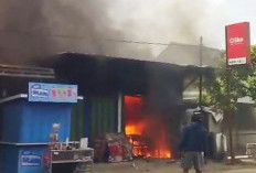 Kios Pedagang dan Bedeng 3 Pintu di Plaju Ludes Dilahap ‘Si Jago Merah’, Pemicu Api Masih Disidik