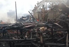 17 Rumah di Tanjung Lago Banyuasin Hangus Terbakar, Satu Orang Shock hingga Meninggal 