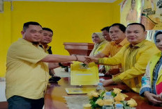 Wabup Banyuasin Nyalon Ketua Golkar, Pengambilan Formulir Dikuasakan
