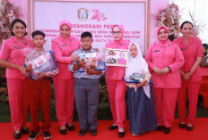 Bhayangkari Polda Sumsel Tebar Kepedulian di SLB Pagar Alam, Bantu Anak Berkebutuhan Khusus 