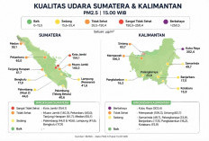 Cek Kualitas Udara Sumatera-Kalimantan: Jambi Memburuk, Palembang Masuk Kategori Ini