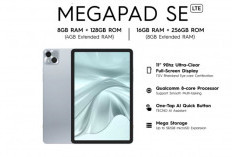 TECNO Megapad SE 2 Resmi Diperkenalkan, Tablet 4G Bawa Baterai 7.000 mAh