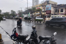 Palembang Diguyur Hujan, ini Kawasannya