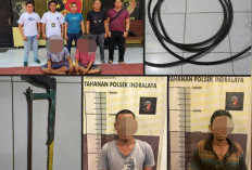 2 Pencuri Kabel Penerangan Jalan Tol Berhasil Diamankan Polsek Indralaya Saat Operasi Sikat Musi 2025